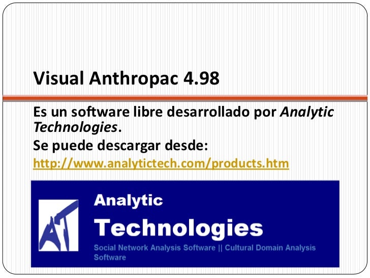 visual anthropac visual anthropac